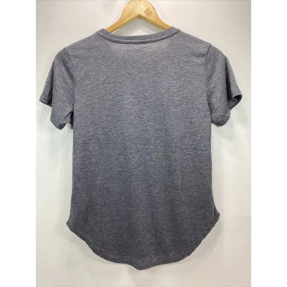 Disney Stitch Stay Weird Gray T-Shirt Girls Medium 7/8 Lilo Stitch Graphic